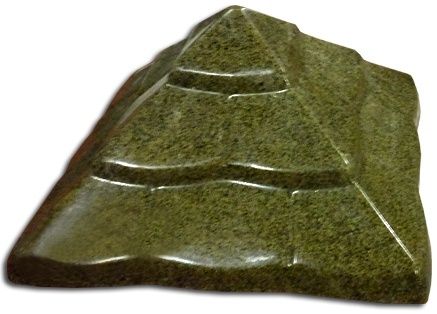 Форма пластиковая Крышка на столб 2.1 "Пирамида фигурная"
