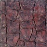 Формы пласт. для плитки "Галька 350"